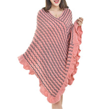 Load image into Gallery viewer, Tricot wave striped cloak