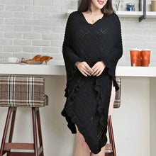 Load image into Gallery viewer, Tricot wave striped cloak
