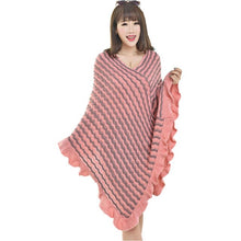 Load image into Gallery viewer, Tricot wave striped cloak