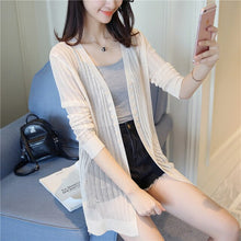Load image into Gallery viewer, Long-sleeved cardigan