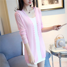 Load image into Gallery viewer, Long-sleeved cardigan