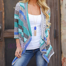 Load image into Gallery viewer, Striped Outwear Cardigan
