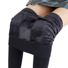 Load image into Gallery viewer, Hot velvet high waist tights