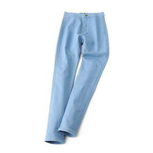 Load image into Gallery viewer, High waist elastic skinny jeans