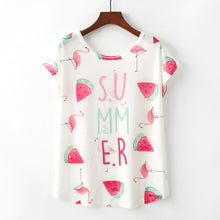 Load image into Gallery viewer, Watermelon Print T-shirt