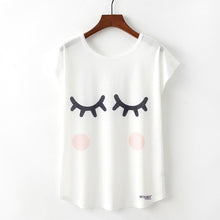 Load image into Gallery viewer, Cat Print T-shirt