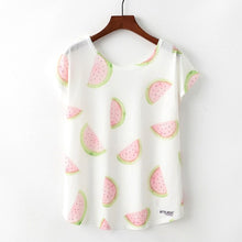 Load image into Gallery viewer, Cat Print T-shirt