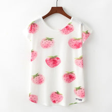 Load image into Gallery viewer, Cat Print T-shirt