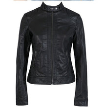 Load image into Gallery viewer, European fashion leather jacket