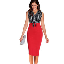 Load image into Gallery viewer, Women's wlegant bow sleeveless high waist jacket