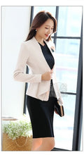 Load image into Gallery viewer, Blazer + sleeveless dress for office
