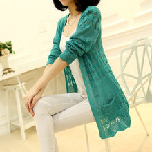 Load image into Gallery viewer, Long sleeve knitted cardigan