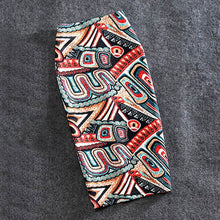 Load image into Gallery viewer, Flower print pencil skirt