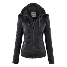Load image into Gallery viewer, Gothic Faux Leather Jacket