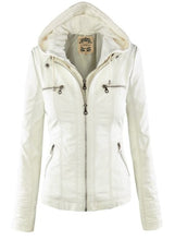 Load image into Gallery viewer, Gothic Faux Leather Jacket