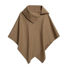 Load image into Gallery viewer, Zippered sweater cape