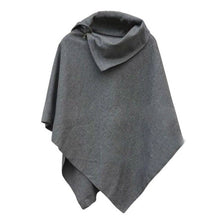 Load image into Gallery viewer, Zippered sweater cape