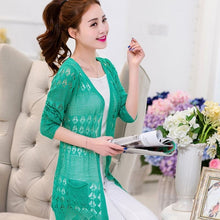 Load image into Gallery viewer, Long loose knit cardigan