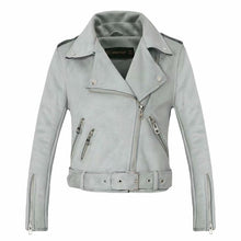 Load image into Gallery viewer, Arrial Women&#39;s Autumn Winter Suede Faux LEATHER JACKET