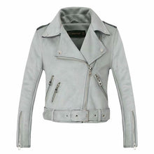 Load image into Gallery viewer, Arrial Women's Autumn Winter Suede Faux LEATHER JACKET
