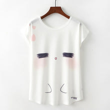 Load image into Gallery viewer, Love Heart Cat Print T-Shirt