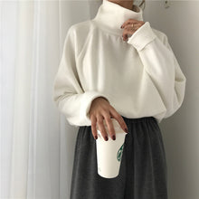 Load image into Gallery viewer, Casual loose turtleneck knitted