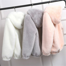Load image into Gallery viewer, High Waist Fashion Slim Black Red Pink Faux Fur