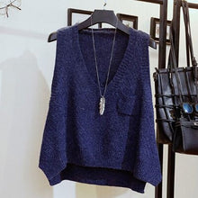 Load image into Gallery viewer, Women's v-neck knitted vest