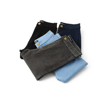 Load image into Gallery viewer, High waist elastic skinny jeans