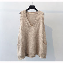 Load image into Gallery viewer, V neck casual vest