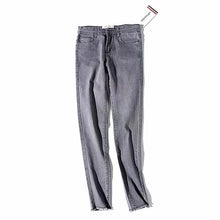 Load image into Gallery viewer, Spring high waist elastic skinny pencil pants