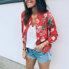 Load image into Gallery viewer, Retro floral printed jacket