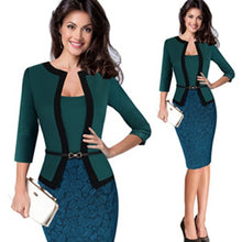 Load image into Gallery viewer, Women's winter elegant retro faux jacket