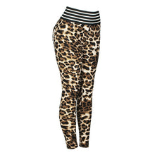 Load image into Gallery viewer, leopard patterned pocket workout tights