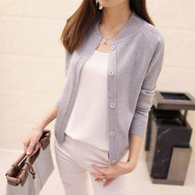 Load image into Gallery viewer, Korean women's cardigan