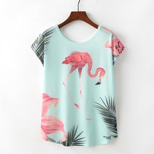 Load image into Gallery viewer, Cat Print t-shirt