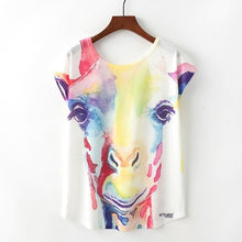 Load image into Gallery viewer, Cat Print t-shirt