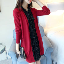 Load image into Gallery viewer, Spring summer wool cardigan