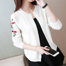 Load image into Gallery viewer, Fall Fashion Slim Embroidery Cardigan