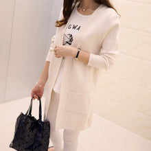 Load image into Gallery viewer, Long pocket long cardigan