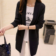 Load image into Gallery viewer, Long pocket long cardigan