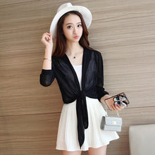 Load image into Gallery viewer, Silk knit slim spring cardigan