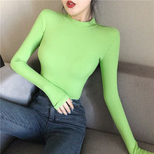 Load image into Gallery viewer, Slim long sleeve sweater