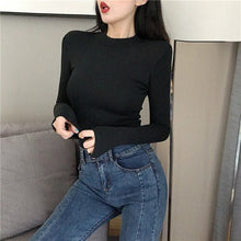Load image into Gallery viewer, Slim long sleeve sweater