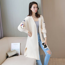 Load image into Gallery viewer, Long sweater with lantern sleeves