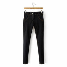 Load image into Gallery viewer, Mid waist vintage skinny jeans
